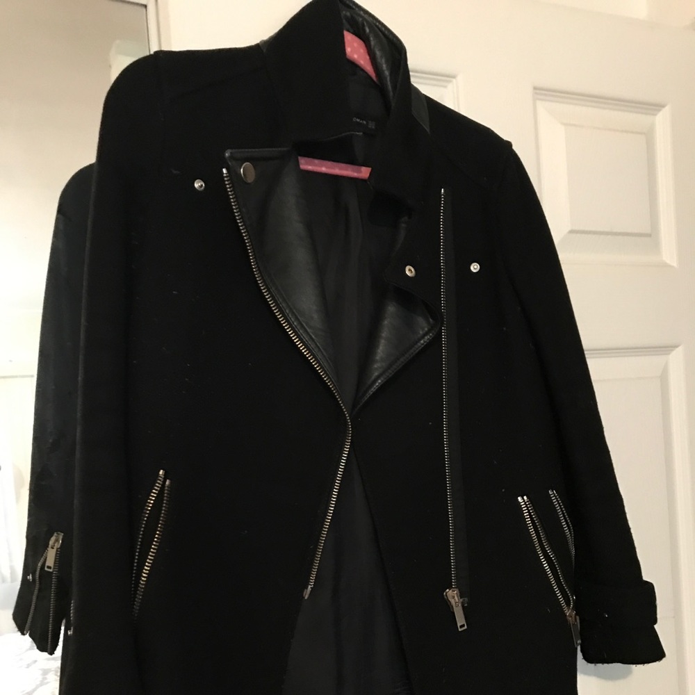 Zara Winter Jacket (Leather/wool)